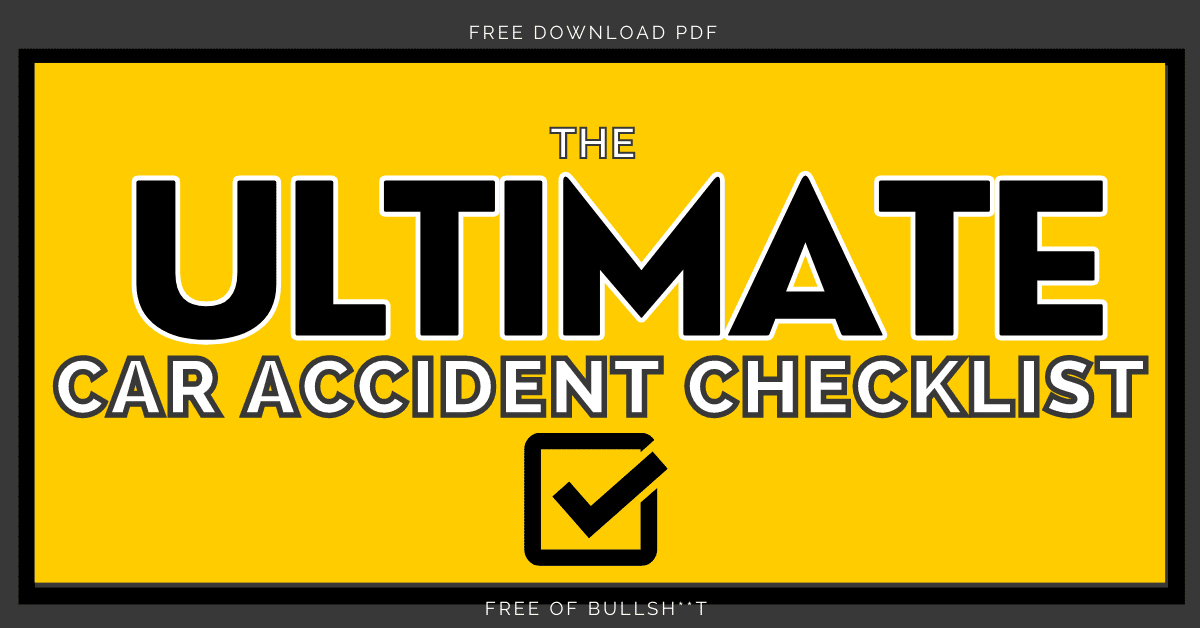 auto body repair fort worth tx blog 1- car accident checklist feature image